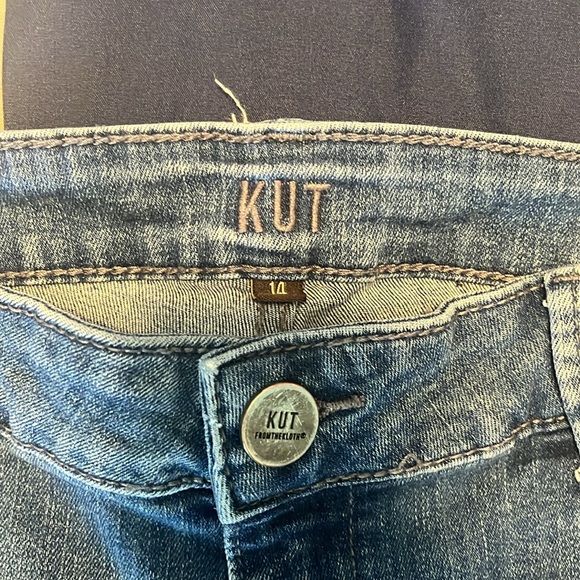 EUC Kut From The Kloth jeans. Size 14. Toothpick skinny - Picture 3 of 10